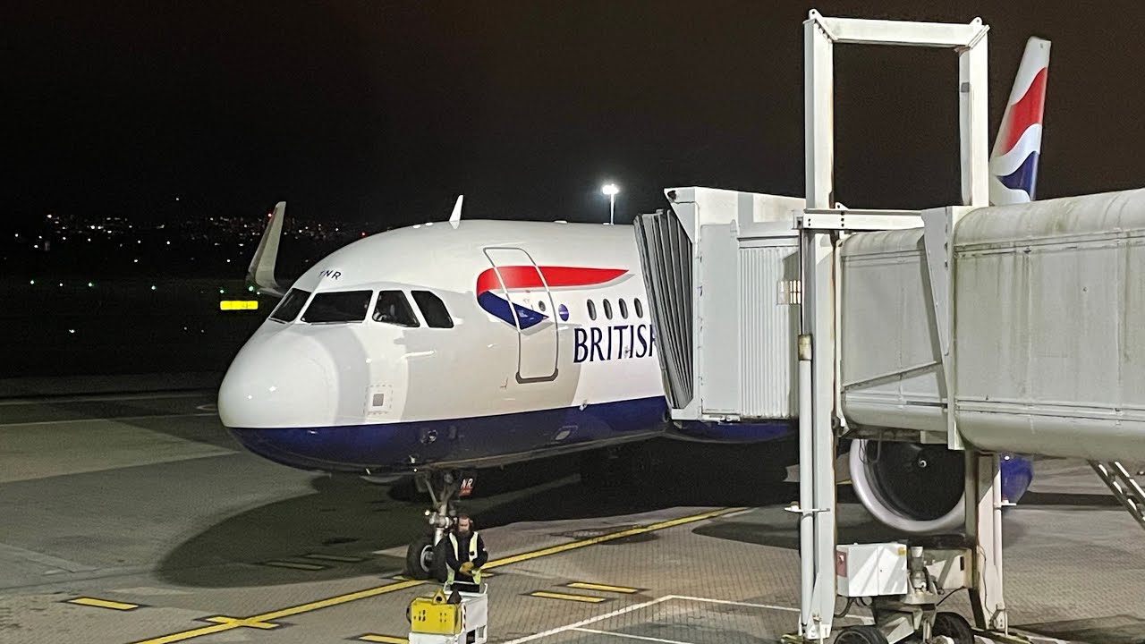 British Airways Airbus A320neo Glasgow to Heathrow *Full Flight* 4K