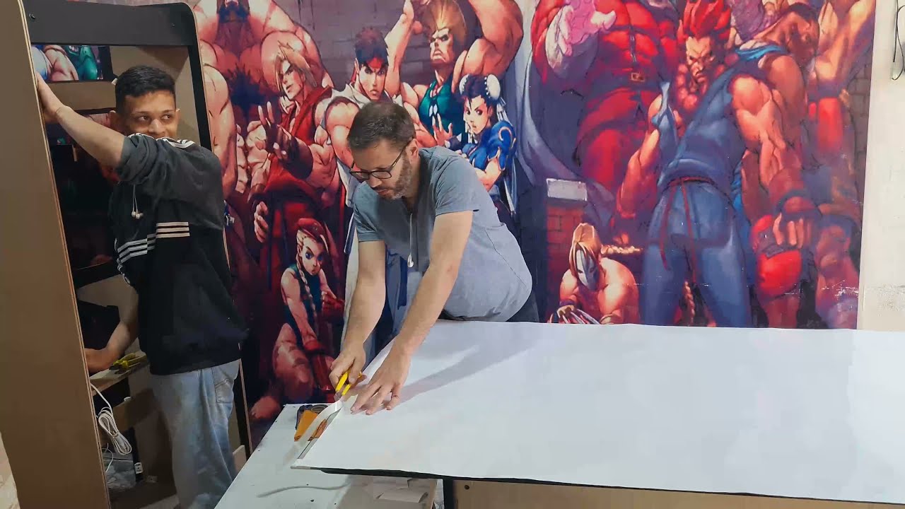 VEJA!!! Fabricando um Fliperama 32 Polegadas Nintendinho Malvadeza Games.
