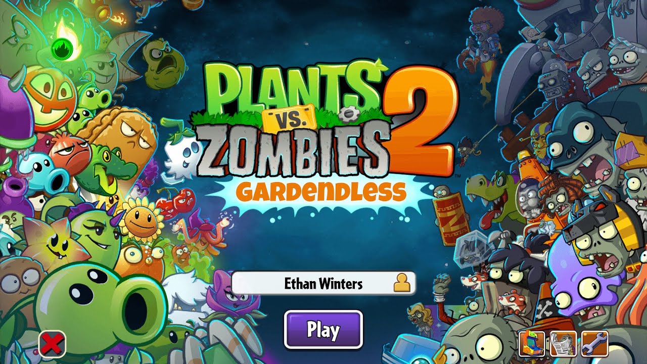 Plants vs Zombies 2 Gardendless: EP#5 Mar dos Piratas Dia 1-9