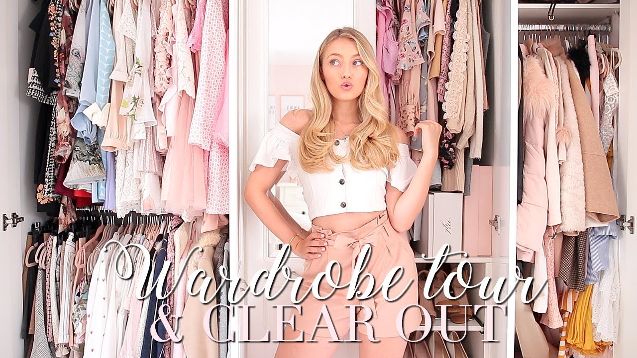 NEW WARDROBE TOUR & CLEAR OUT ~ Freddy My Love