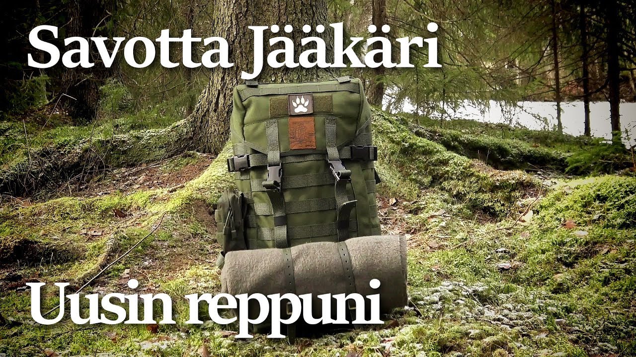 Savotta Jääkärireppu - Uusin reppuni - Ominaisuuksia ja pari omaa juttua