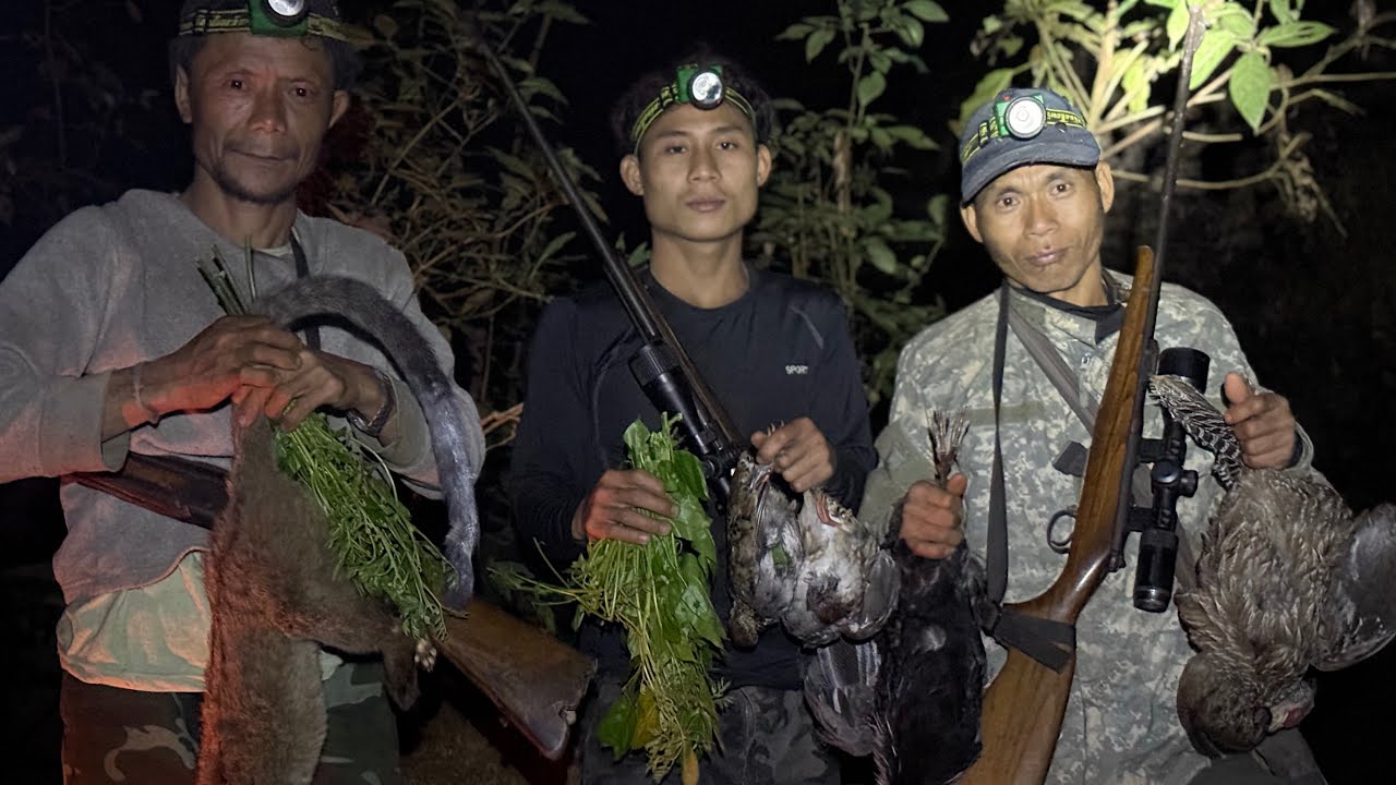 The Day and His friends are going to the Jungle ( Hunting and Fishing) Part - 4