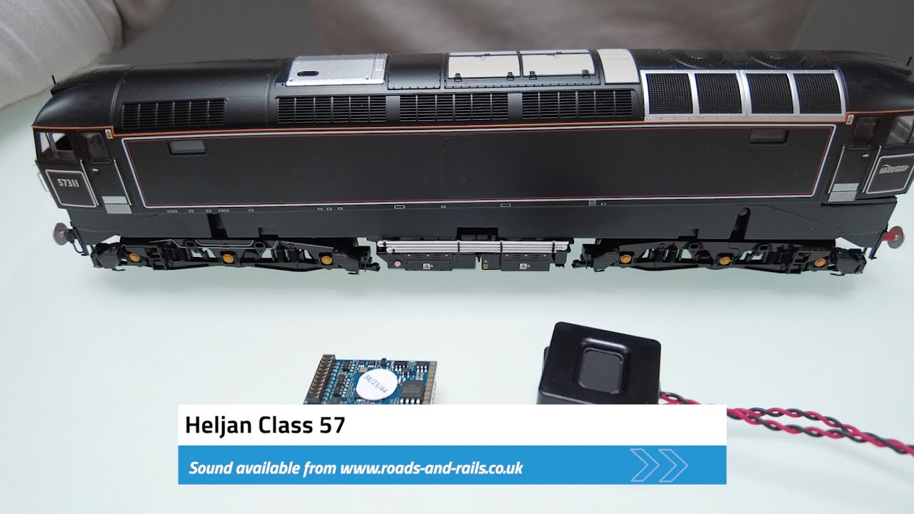 How to fit sound to the new Heljan class 57