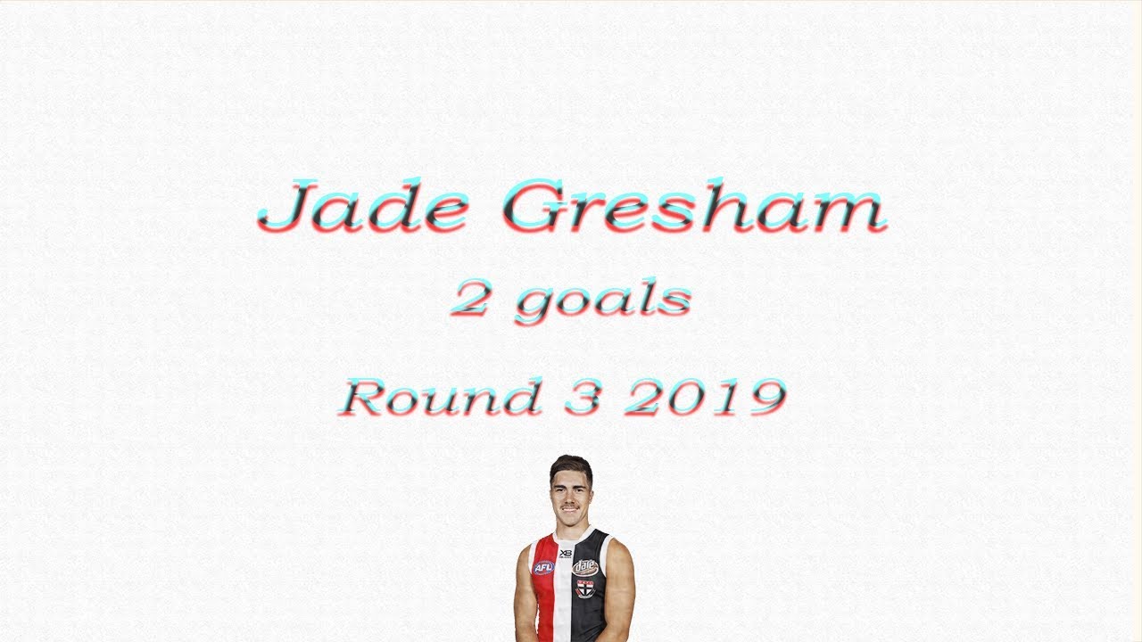 Jade Gresham 2 goals | Round 3 2019