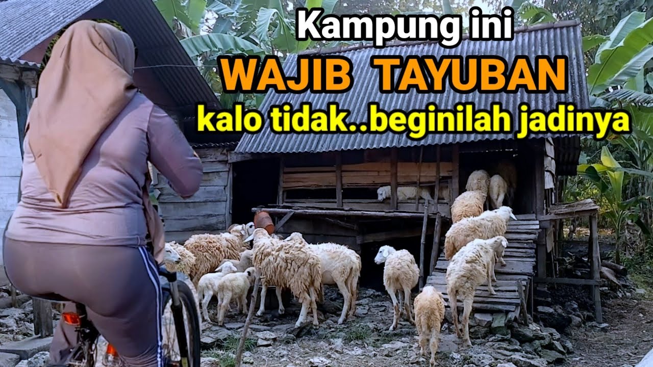 Kampung Wajib Tayuban menolak sial kurang beruntung acara manganan sakral tradisi adat kuno temurun