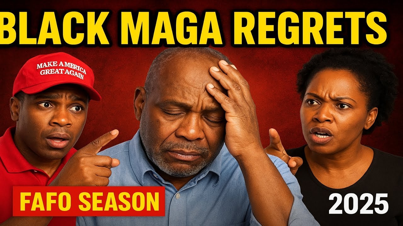 Они сказали, что никто не сожалеет о Трампе&hellip; Black MAGA разваливается 😳 | История #FAFO.
