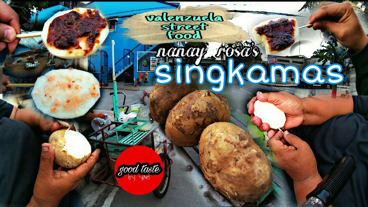 SINGKAMAS WITH BAGOONG ALAMANG AND SPICY SALT | SELLING FOR 35 YEARS | FILIPINO STRREET FOOD