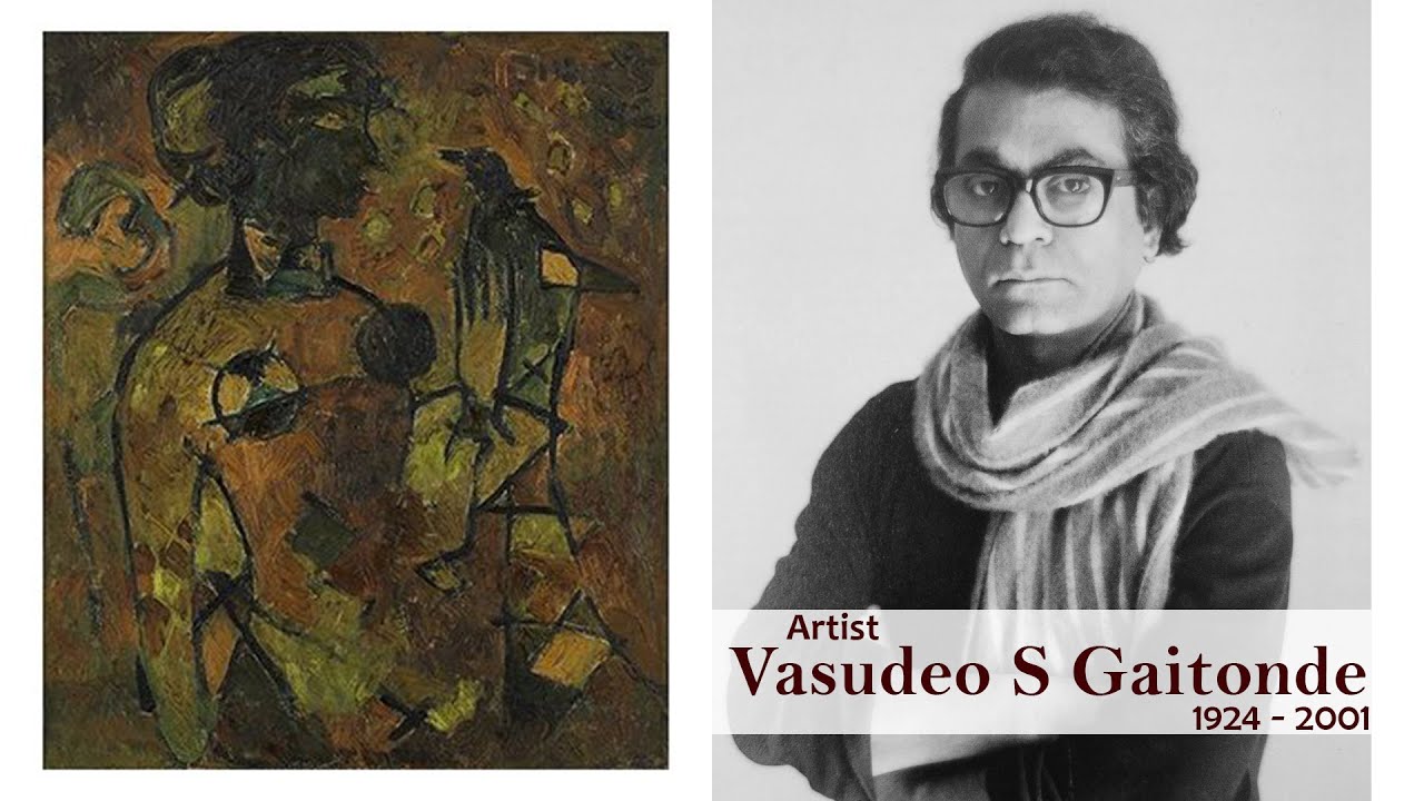 Artist Vasudeo S Gaitonde (1924 - 2001)