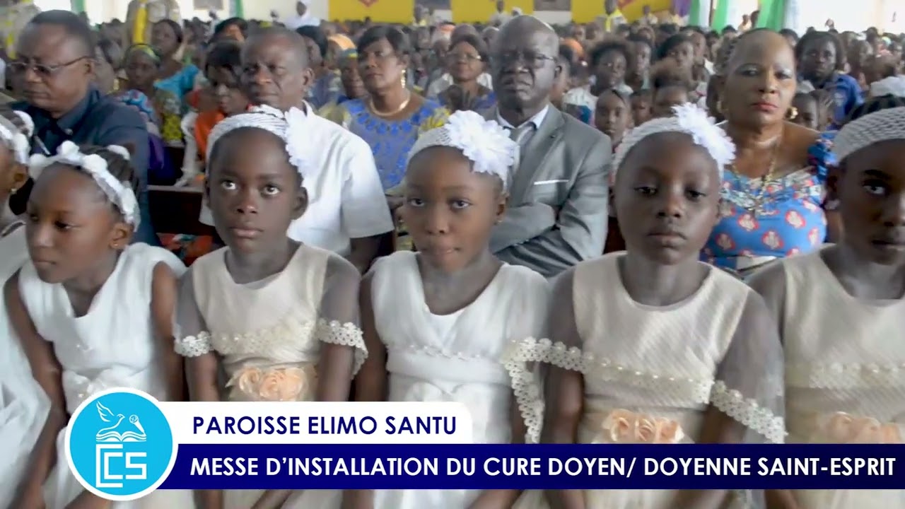 Messe de l'Installation curé doyen du Doyenné Saint Esprit
