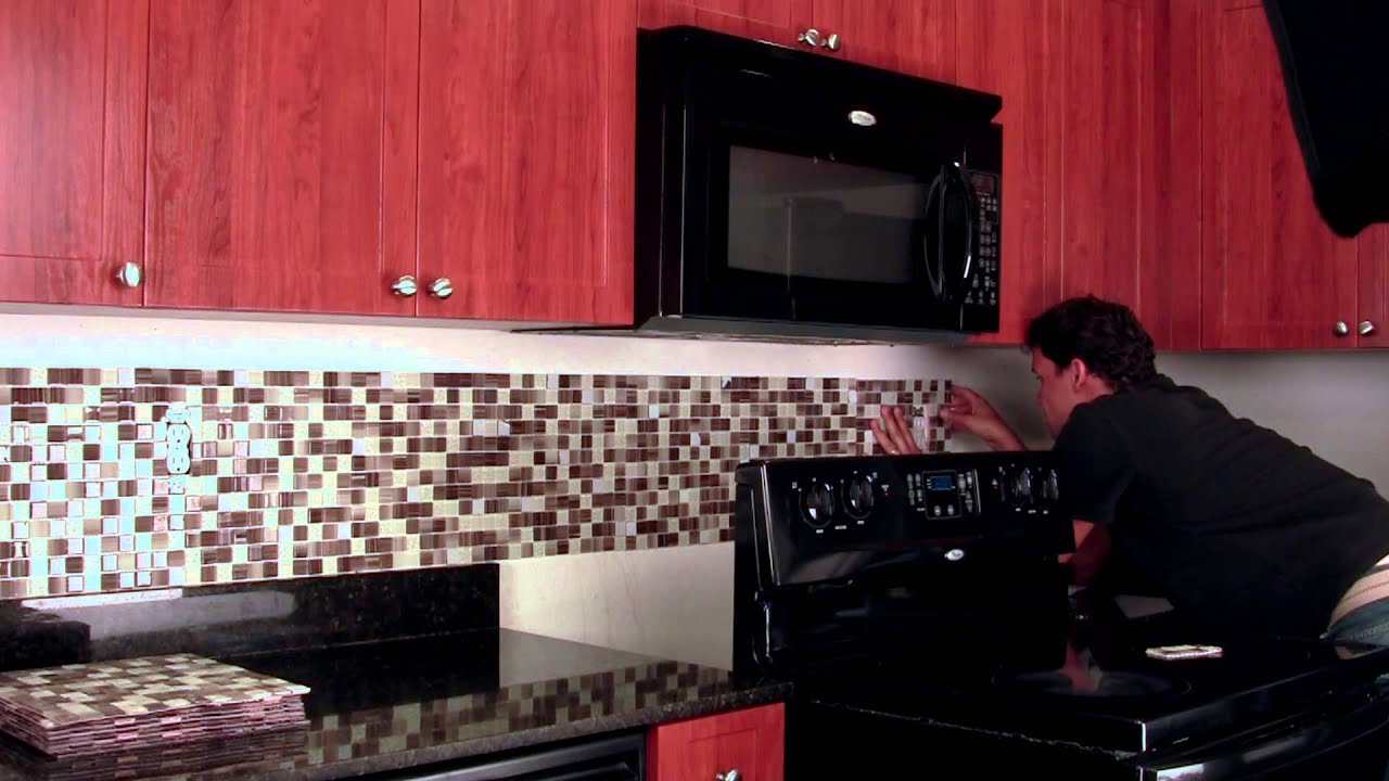 Do it Yourself Backsplash Peel & Stick Tile Kit