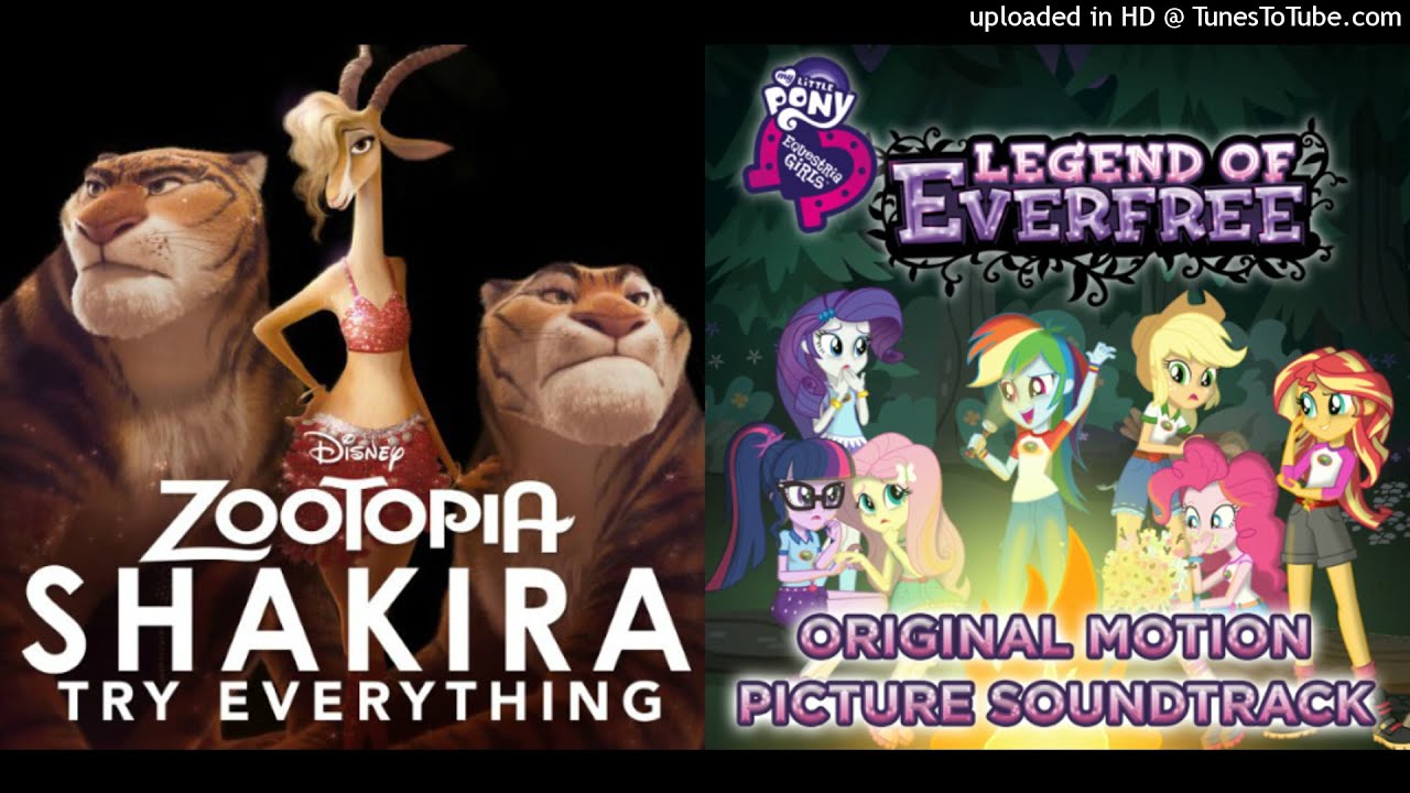 [Mashup] My Little Pony vs Shakira: Legend of Try Everything