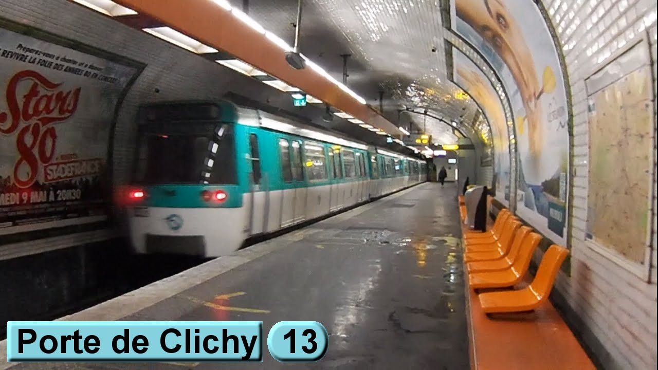 Porte de Clichy | Ligne 13 : Métro de Paris ( RATP MF77 )
