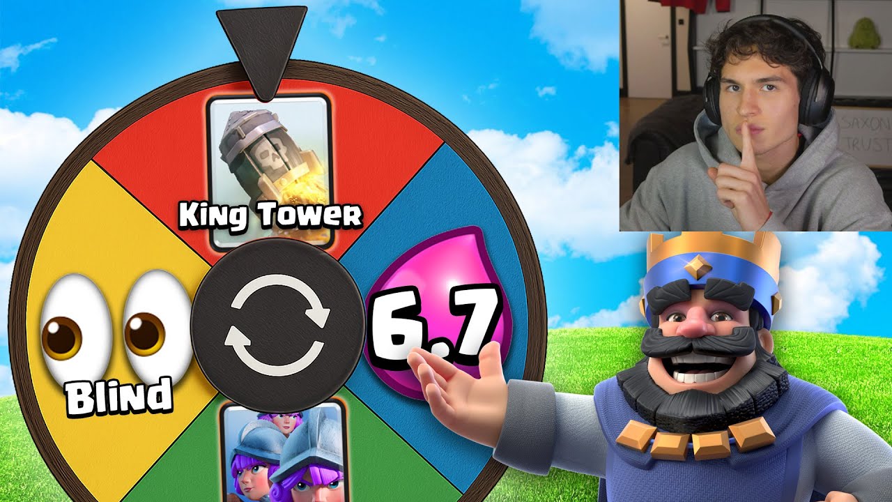 Колесо наказаний в Clash Royale...