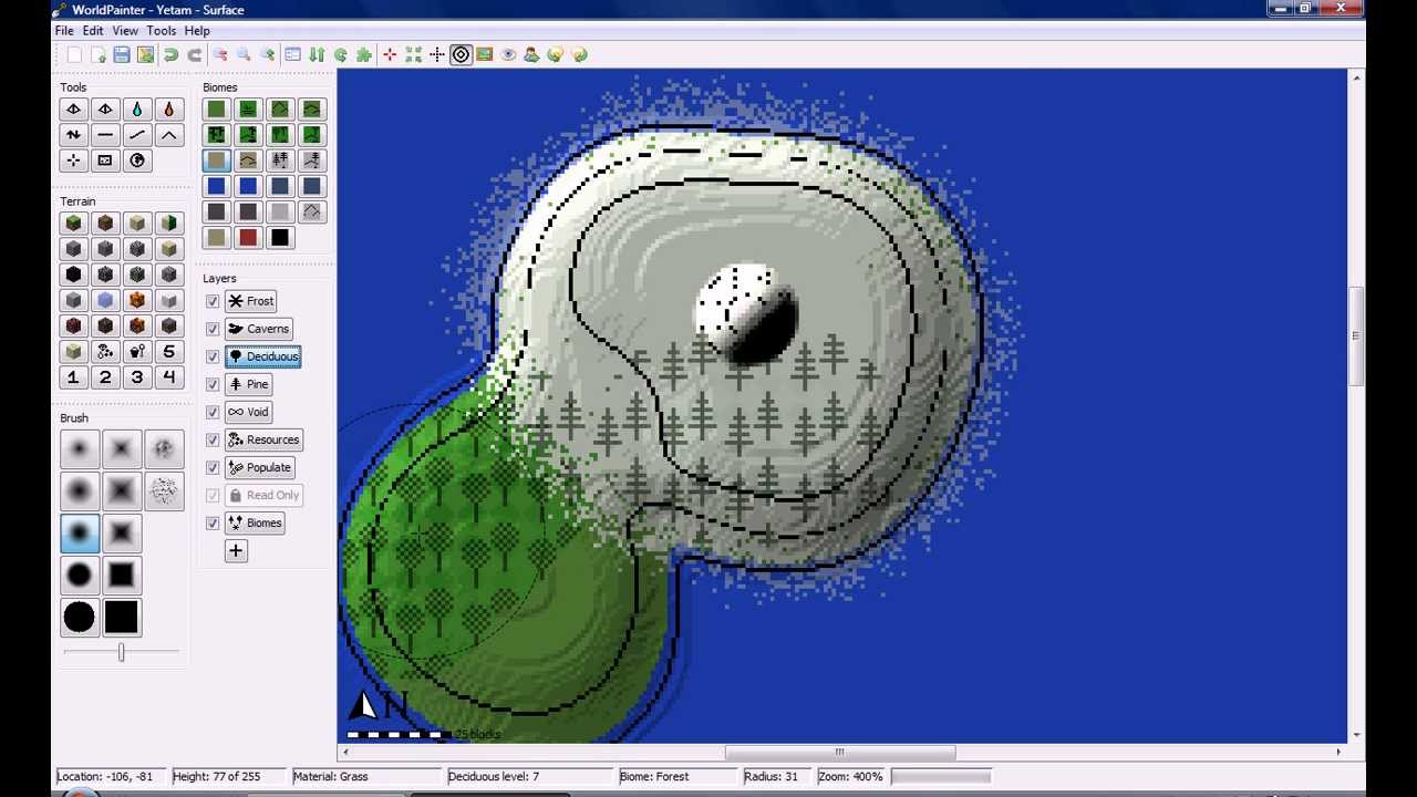 Kompendium wiedzy - WorldPainter - podstawy #1