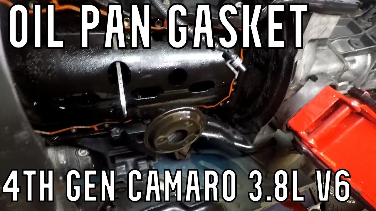 2000 Camaro 3.8L Oil Pan Gasket Replacement