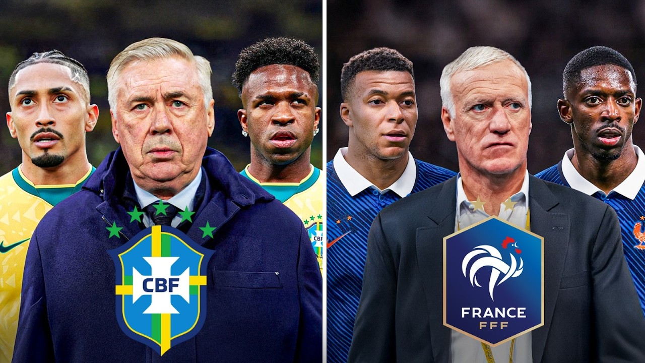 ANALISANDO AS ESCALA&Ccedil;&Otilde;ES DE BRASIL E FRAN&Ccedil;A PARA O AMISTOSO DE AMANH&Atilde;!