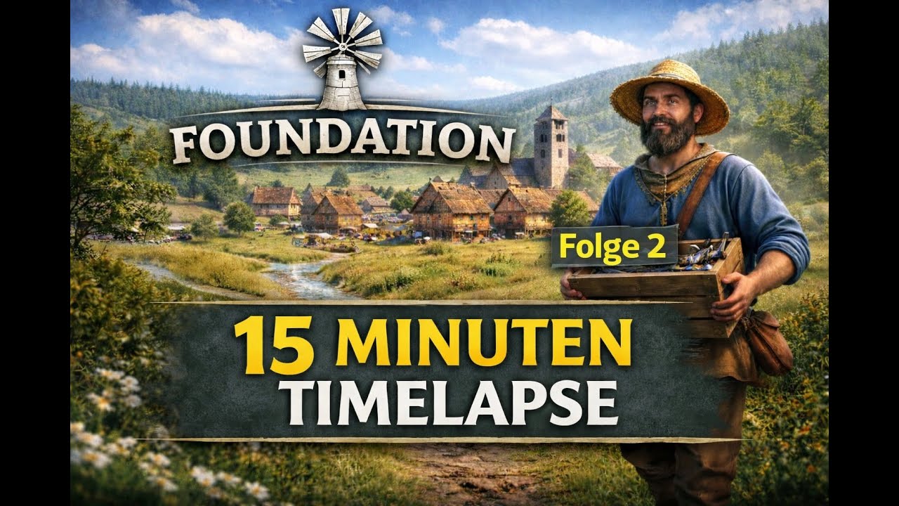 Foundation – 15 Minuten Timelapse | Folge 2