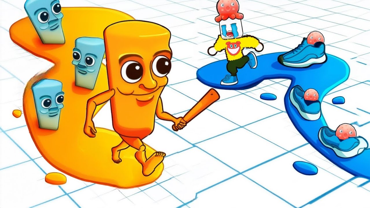 ミームの色ぬりバトルで９９％ぬる神プレイまでやりこんだロブロックス【 Roblox 】