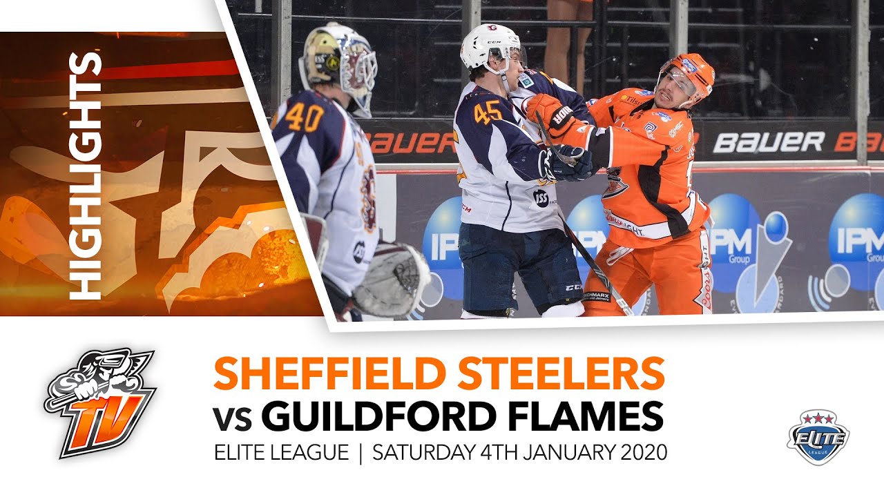 Sheffield Steelers v Guildford Flames - EIHL - 4th January 2020