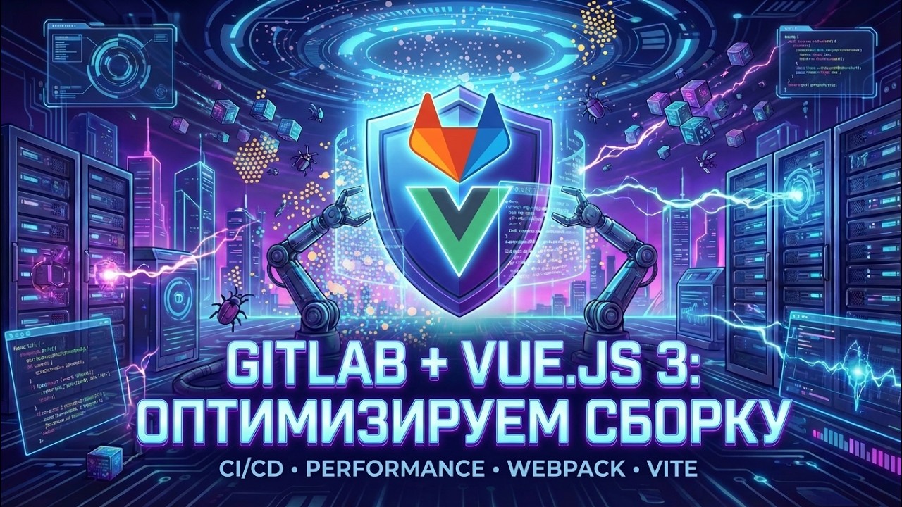 GitLab + Vue.js 3: оптимизируем сборку