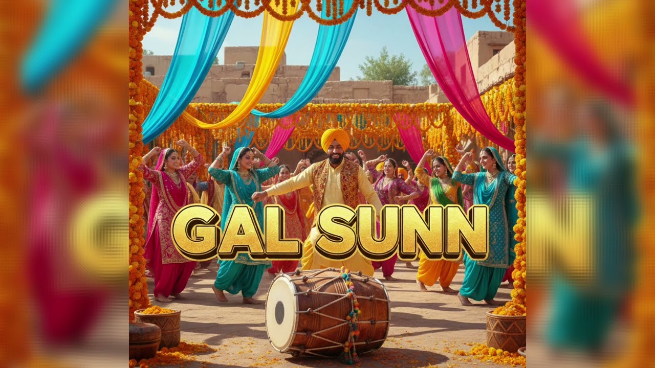 Gal Sunn | Punjabi Vibe Song  | MV Music |  