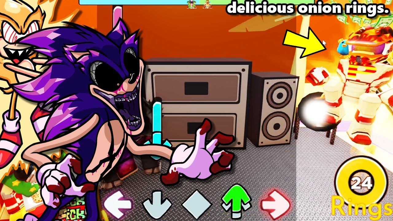 ROBLOX FUNKY FRIDAY SONIC.EXE ROUND 2 UPDATE!!