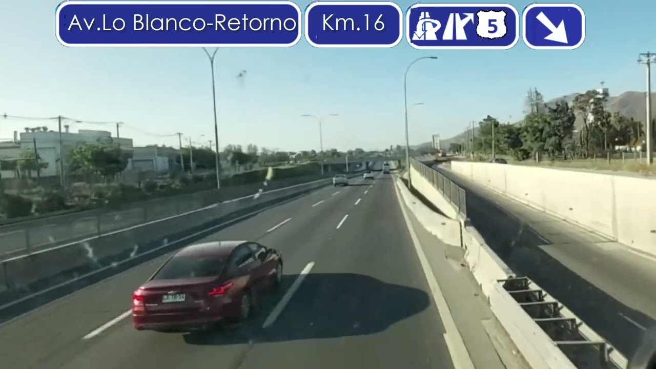 Chile Via Panamericana : Ruta Santiago a Temuco