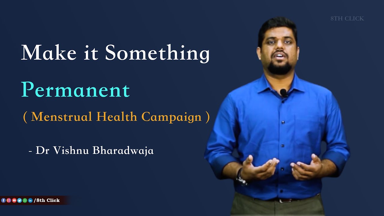 Make it Something Permanent || Dr Vishnu Bharadwaja || Ultimate Purpose || 8th Click Media