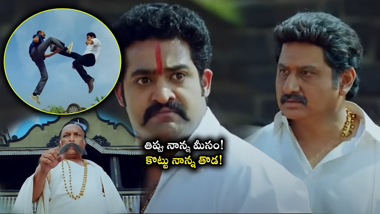 Dhammu Movie Jr NTR Ultimate Fighting Scenes || Nasser || Suman || Telugu Super Hit Movies