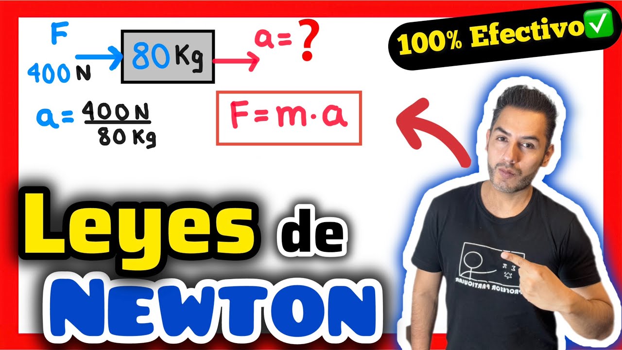 ✅​Las LEYES de MOVIMIENTO de NEWTON | 𝘽𝙞𝙚𝙣 𝙀𝙭𝙥𝙡𝙞𝙘𝙖𝙙𝙖𝙨 😎​🫵​💯 | Física