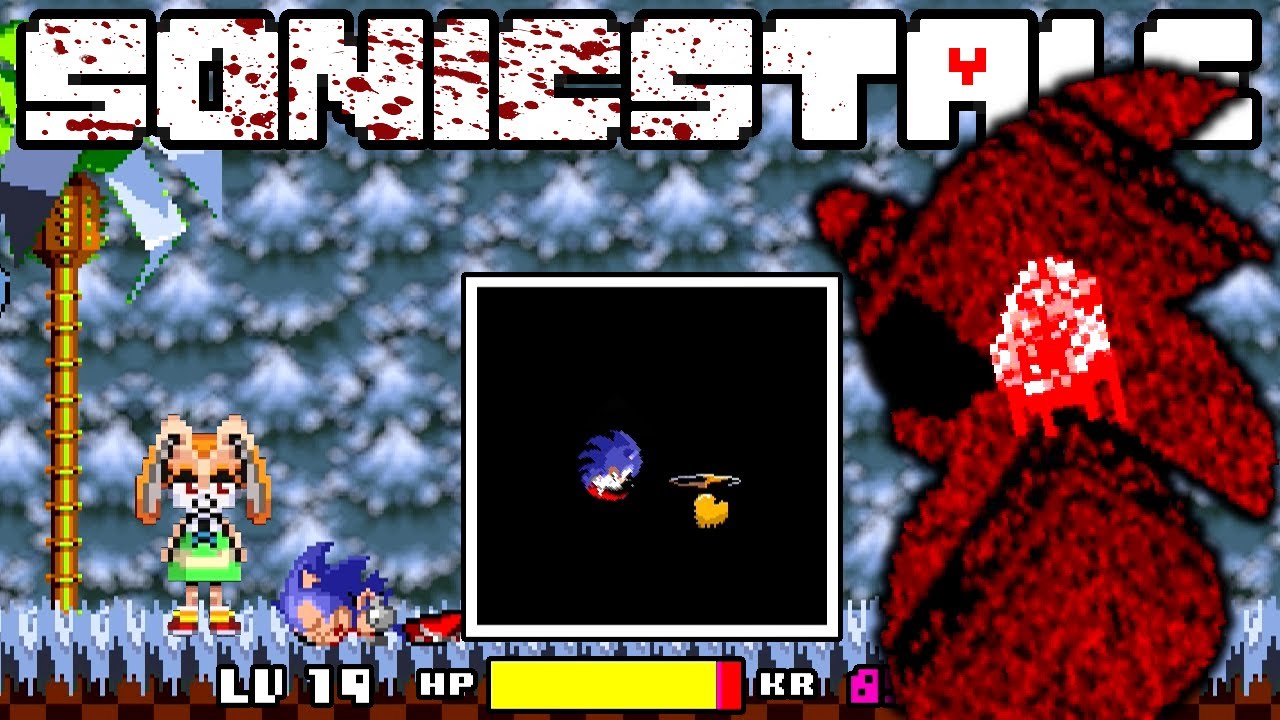 SONIC.EXE ВСТРЕЧАЕТ АНДЕРТЕЙЛ!! Sonictale