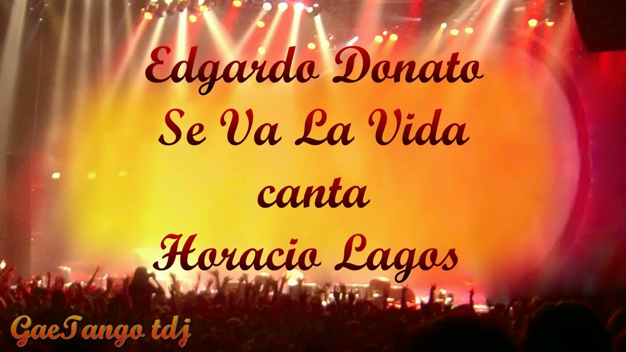 Tanda di tango Edgardo Donato Horacio Lagos   1936 39