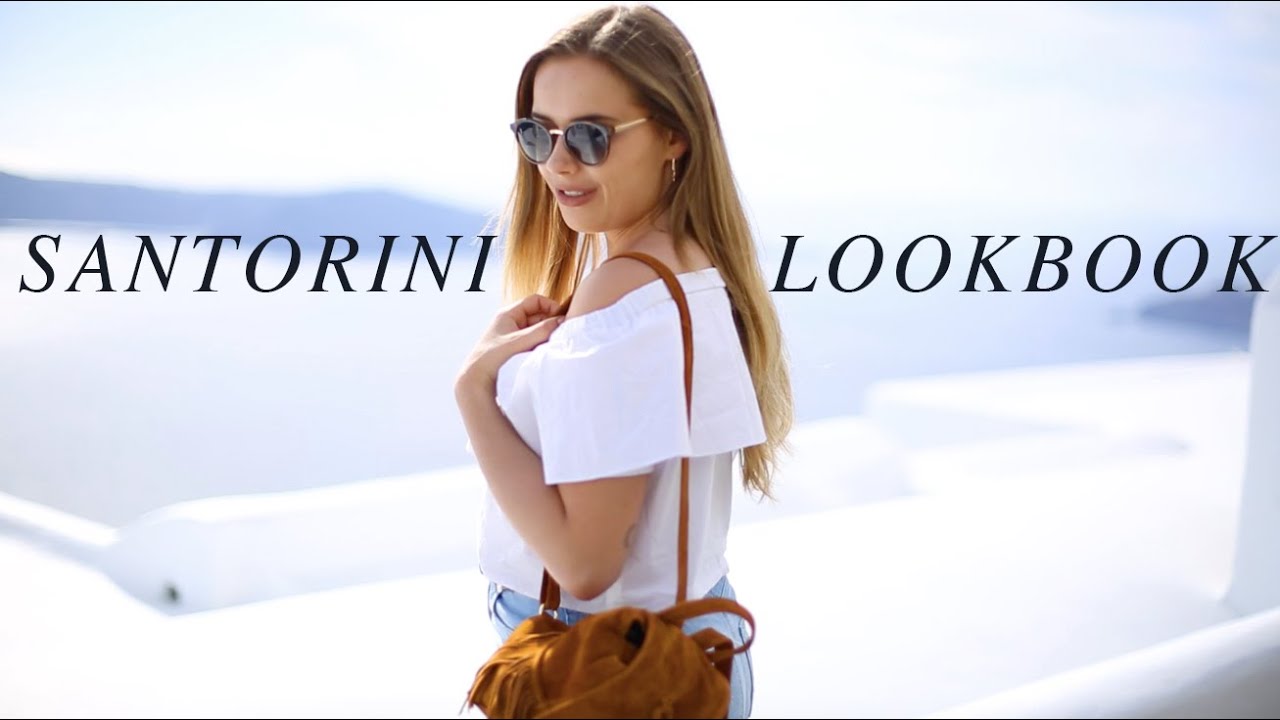 Santorini Lookbook | Three Summer Outfits | Hello October