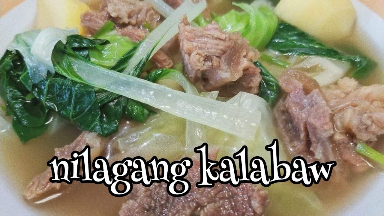 NILAGANG KALABAW / DAMULAG [ how to ]