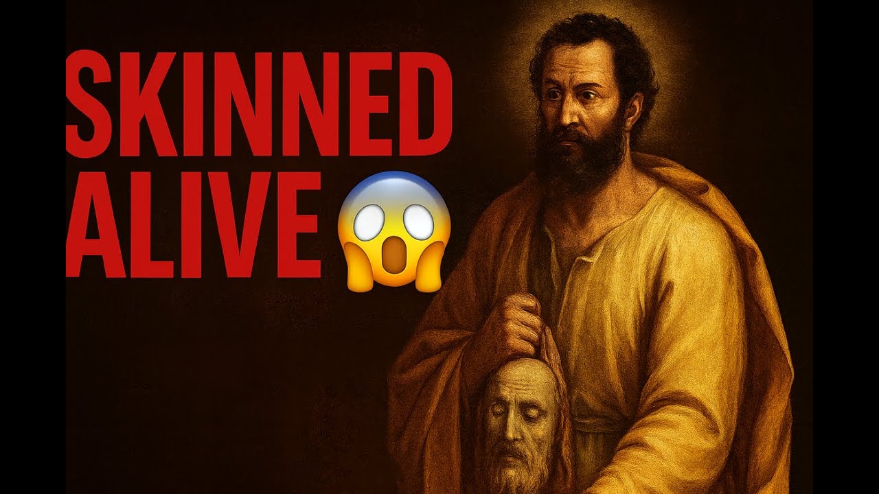 St. Bartholomew (24 August) | The Apostle Who Was Skinned Alive for Christ 😱
