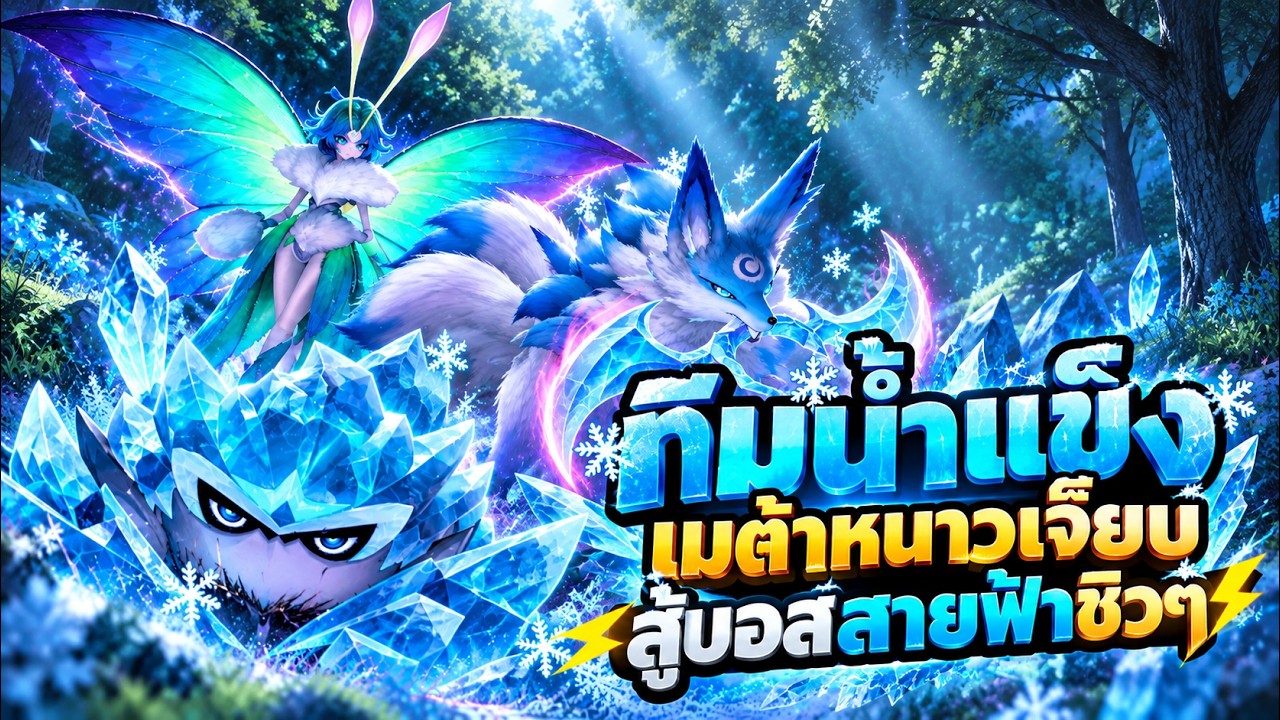 Aniimo : ทีมน้ำแข็ง หวานเหน็บเย็นเจี๊ยบ ชนะบอสสายฟ้าได้ แต่ที่เหลือค่อยว่ากัน