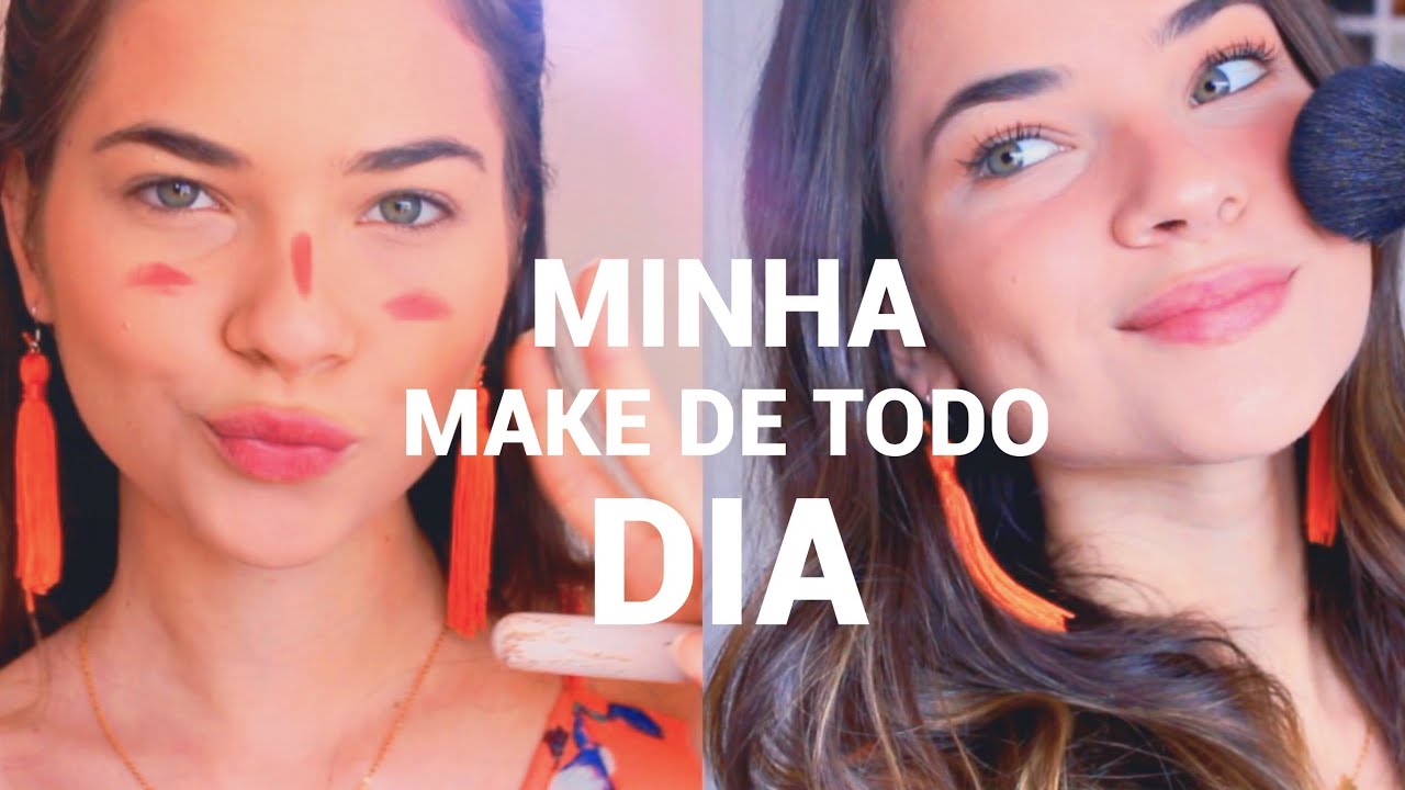 Minha Make Natural de Todo Dia!