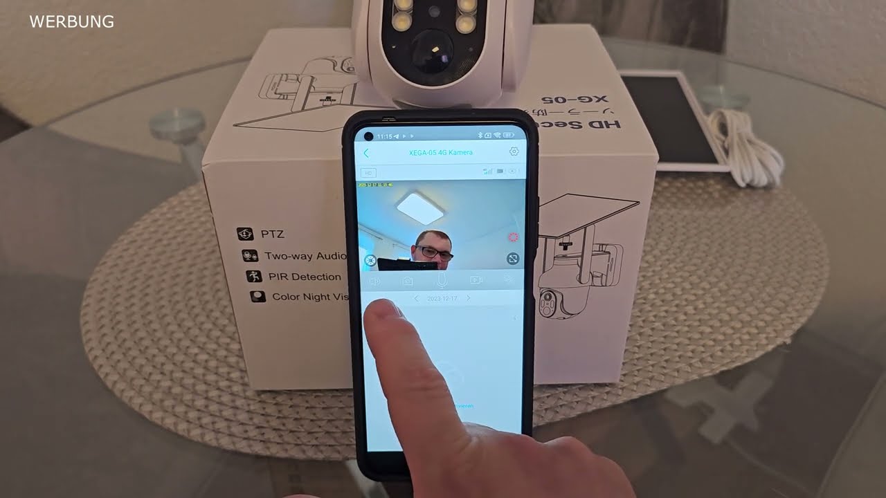 XEGA XG-05 4G Kamera im Test - #ubox App