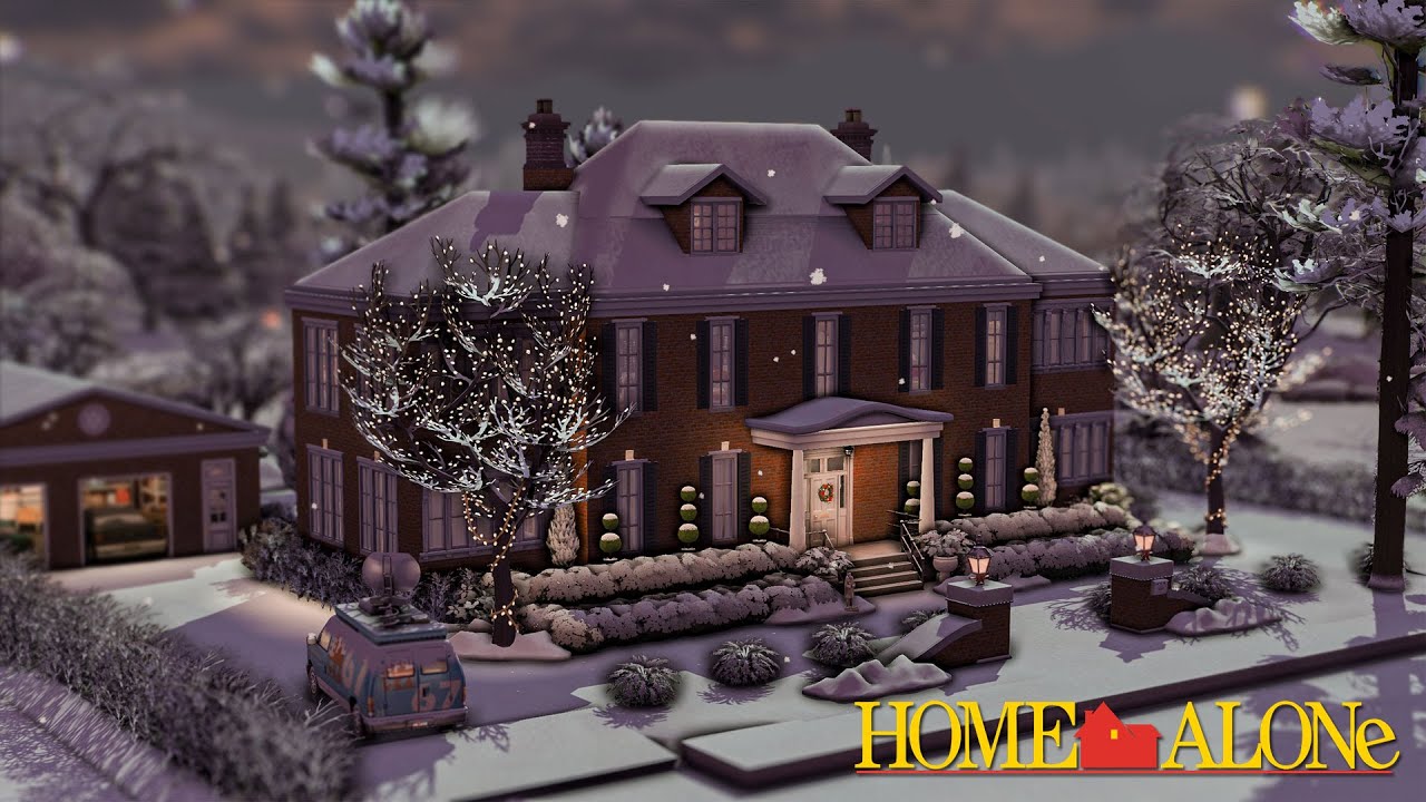 HOME ALONE  | Sims 4 | Stop motion | No CC