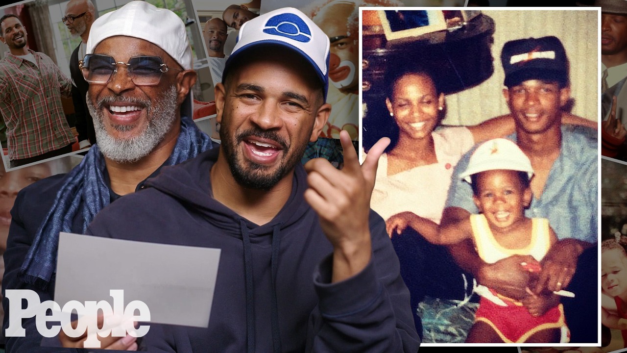 Damon Wayans Sr. & Jr. React to Family Photos, 'In Living Color,' & Working Together | PEOPLE