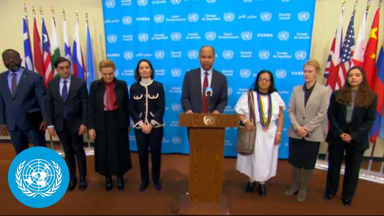 Women, Peace and Security: Signatories on Syria - Media Stakeout | United Nations