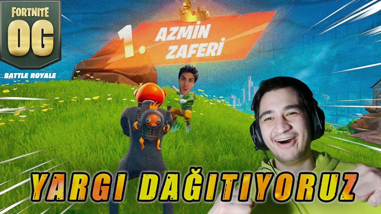 2 EŞŞEK OG FORTNITE DA YARGI DAĞITIYOR!! @Baldiback