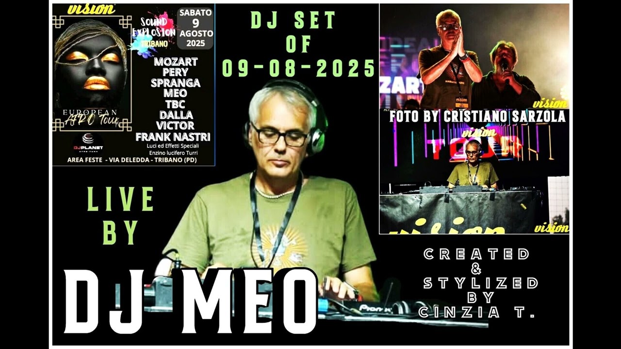 DJ MEO@EUROPEAN AFRO TOUR A TRIBANO (PD) OF 09-08-2025 (VIDEO BY CINZIA T)