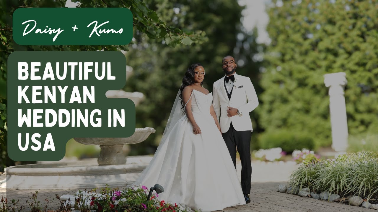 A beautiful Kenyan Wedding in USA | Jasper + Daisy Wedding Highlights