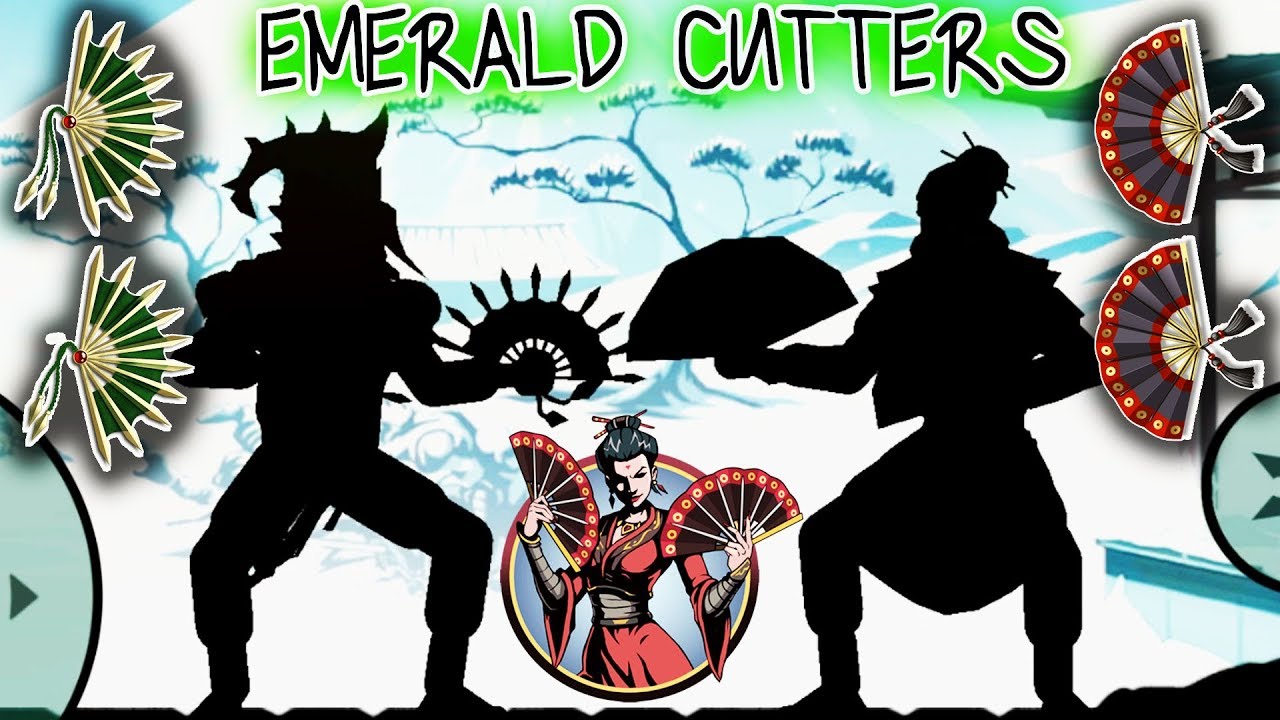 Shadow Fight 2 Special Edition. Destroying Widow in Interlude with FANS! Emerald Cutters.