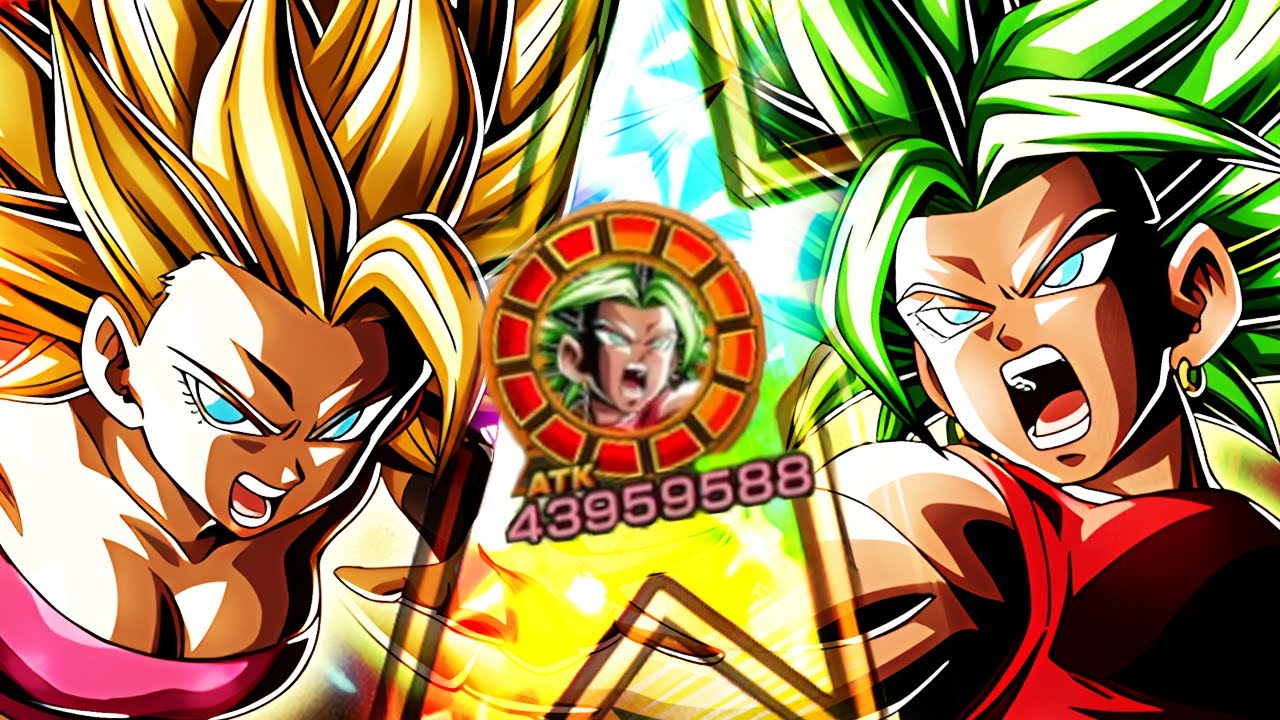 MOLTO FORTI??!?!?! 100% LR CAULIFLA + KALE SHOWCASE LINK LVL 10! DBZ: Dokkan Battle