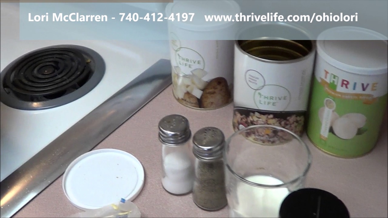 Thrive Life freeze dried foods