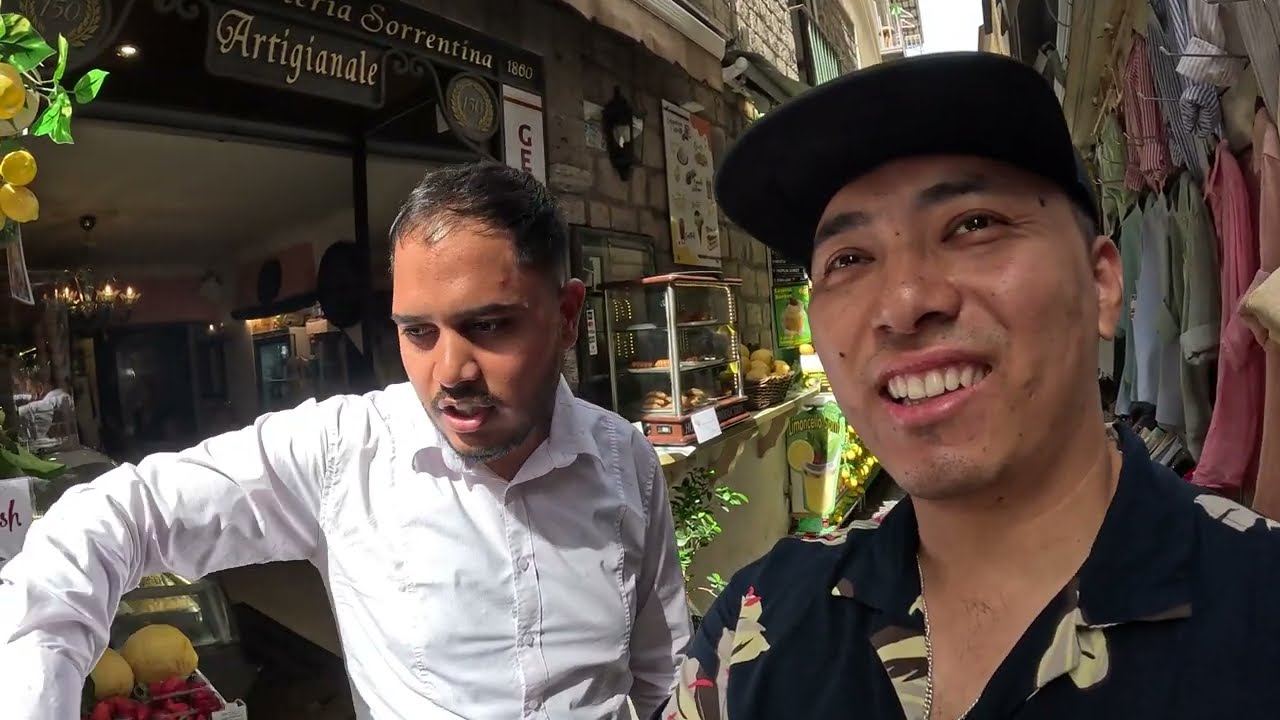 Naughty locals in Sorrento, Italy | V027