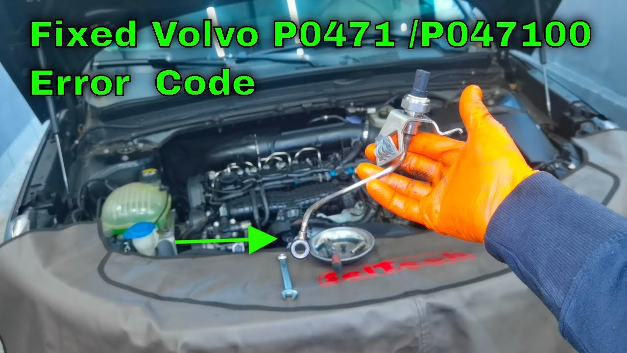 How To Fix Error Code P0471 / P047100 From VOLVO And Other Manufactures!