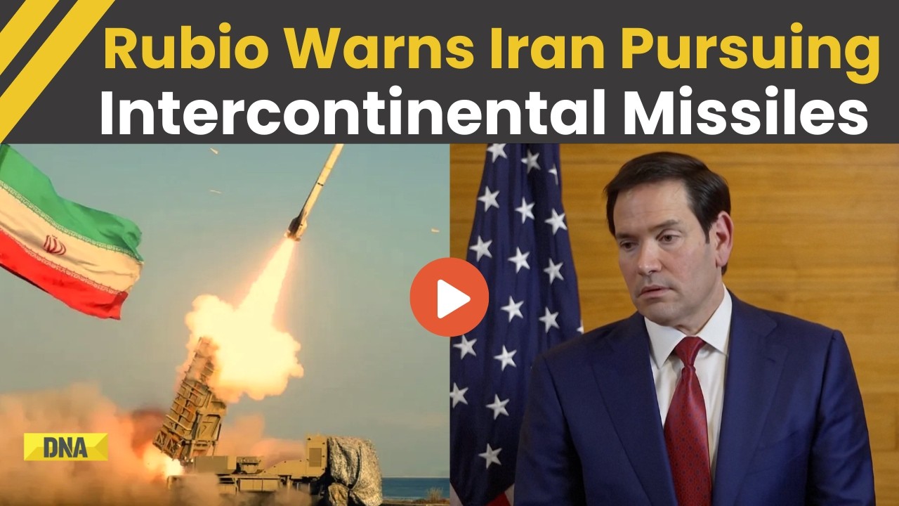 US Iran War: Rubio Claims Iran Building Long Range Missiles Capable Of Hitting America | US News